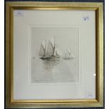 •Patrick R. Donovan RSMA (b. 1944-); 'Dundees Nord-pas-de-Calais', Watercolour, framed, signed to