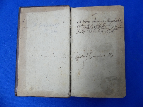 The von Mohl Collection: Shreger, Odilo; Nutzliche Zeit Anwendung, pub. 1766, leather bound book, - Image 4 of 10