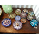 A Royal Doulton Coffee Service, stamped '422', decorated with colourful birds, comprising six cups