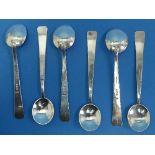Joyce Rosemary Himsworth; A set of Elizabeth II silver Coffee Spoons, hallmarked Sheffield, 1954, in