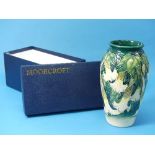 A Moorcroft 'Angels Trumpets' pattern Vase, marked Moorcroft Collector's Club, designed by Angela