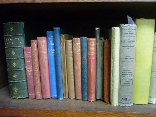 A collection of Antiquarian Books, including E.Step, 'Wayside and Woodland Blossoms', Warne, 1909,