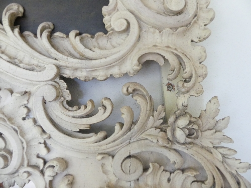 The von Mohl Collection: An 18thC German Rococo (Friderizianisches Rokoko) Trumeau Mirror in the - Image 5 of 20