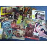 A large collection of Cinema Lobby Cards, part sets including 'Riot in cell block 11', 1954 (2), '