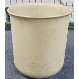 A large circular Garden Pot, 11in (28cm) diameter x 12in (30.5m) high.