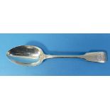 A Victorian silver Table Spoon, by The Portland Co., hallmarked London, 1861, fiddle pattern, the
