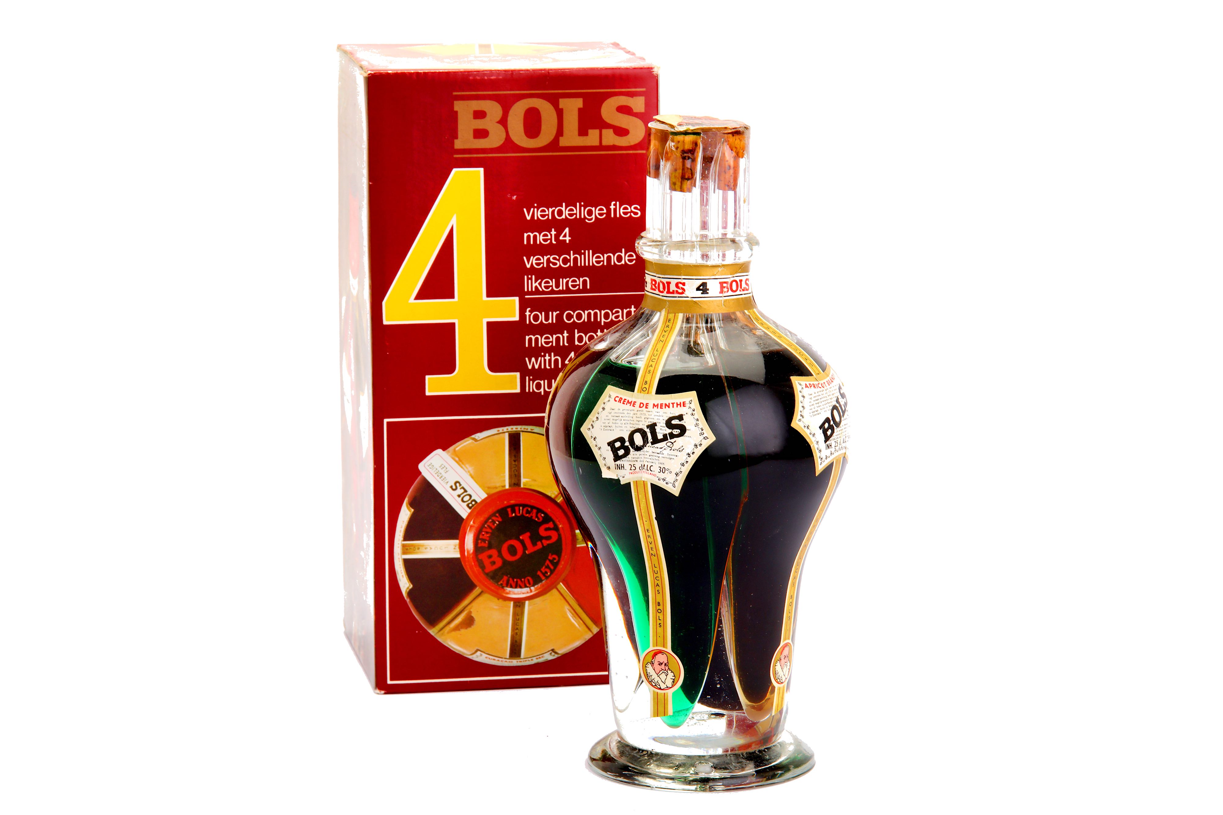 1 BOTTLE OF THE BOLS FOUR - FOUR LIQUEURS IN ONE
