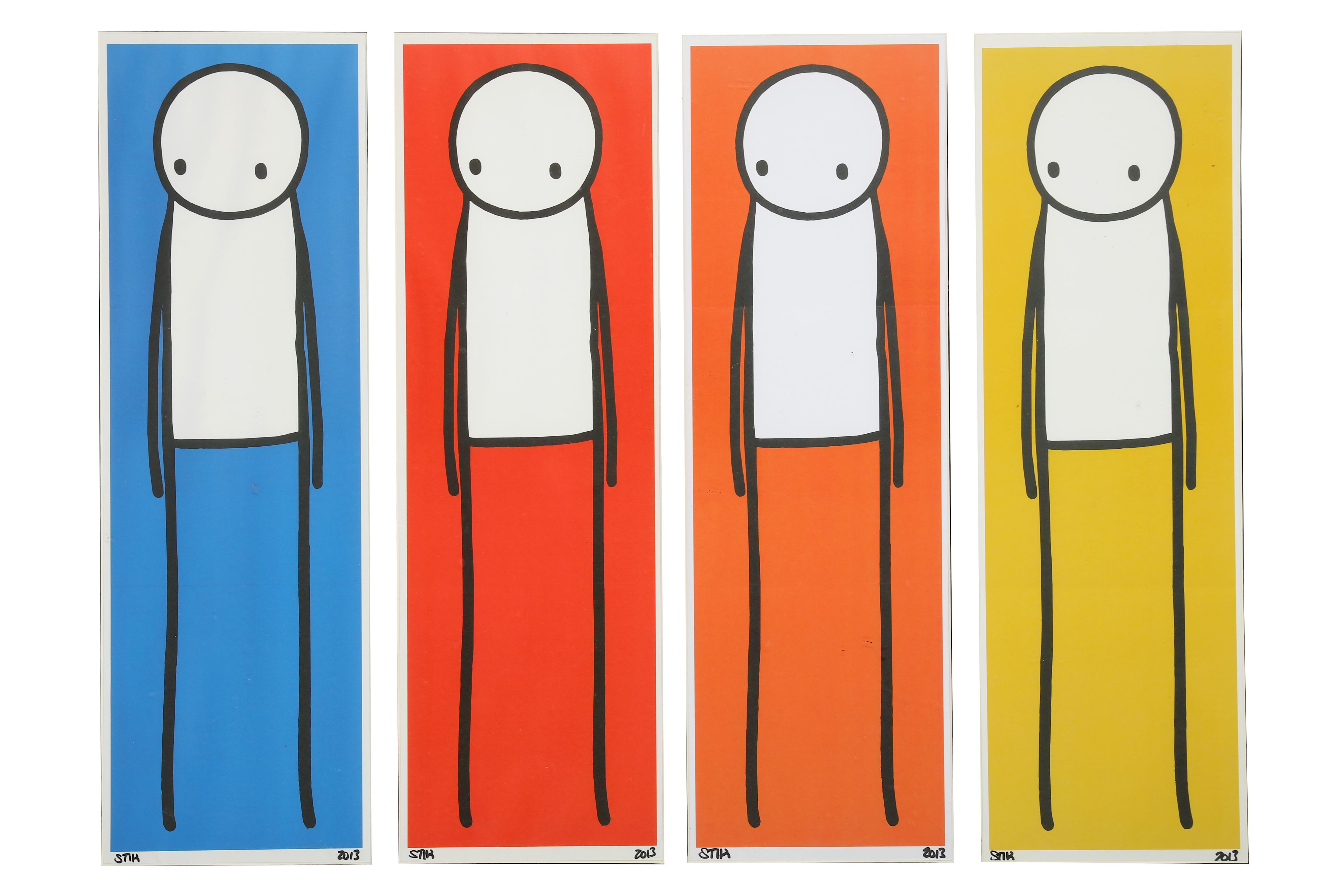 STIK (British, b.1979) 'Big Issue Series'