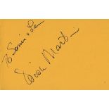 Autograph Album.- Incl. Dean Martin