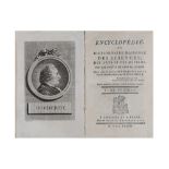 Diderot (Denis) & D’Alembert (Jean le Rond) Encyclopédie ou Dictionnaire Raisonné