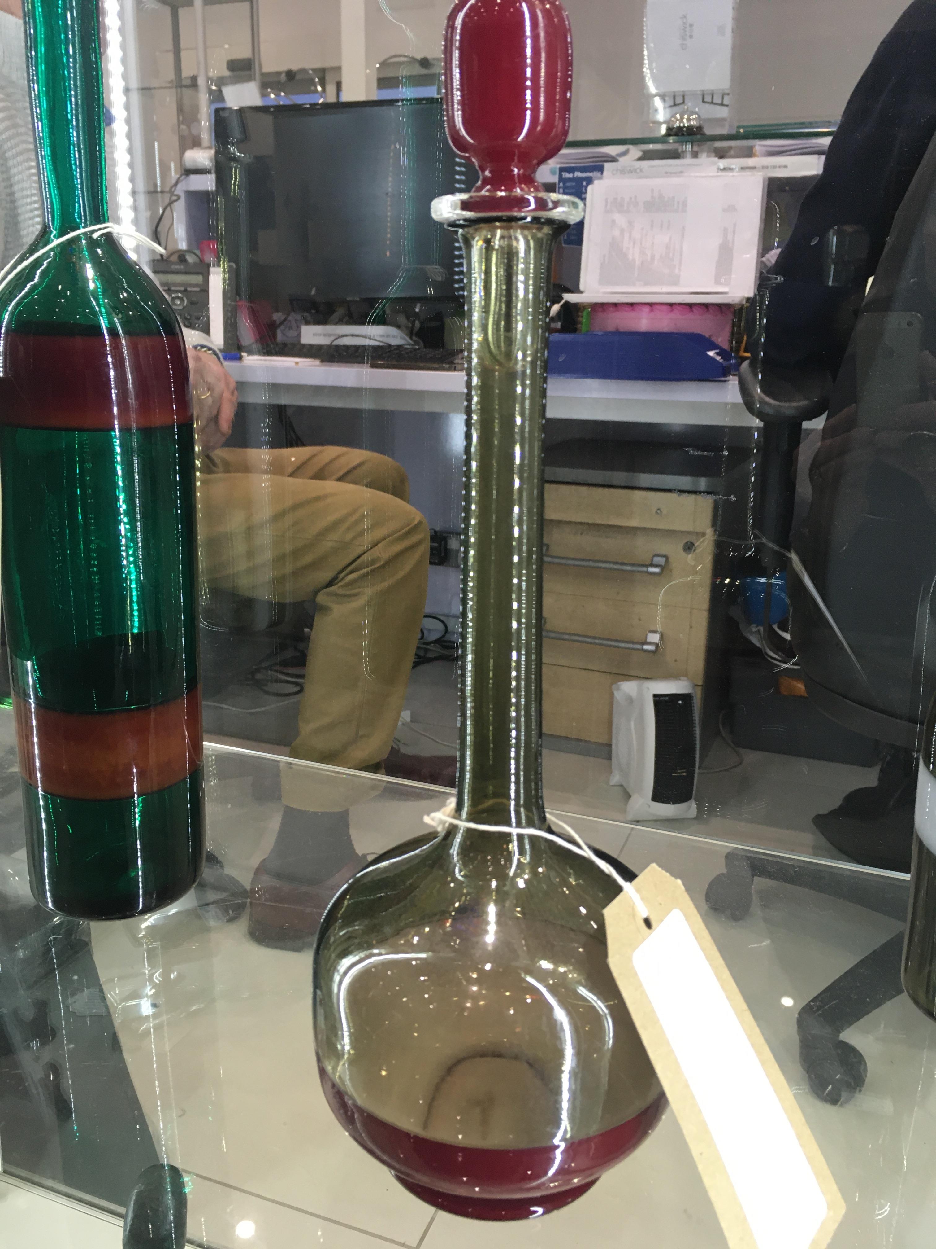 GIO PONTI for VENINI, ITALY: An Incalmo glass decanter, - Image 2 of 7