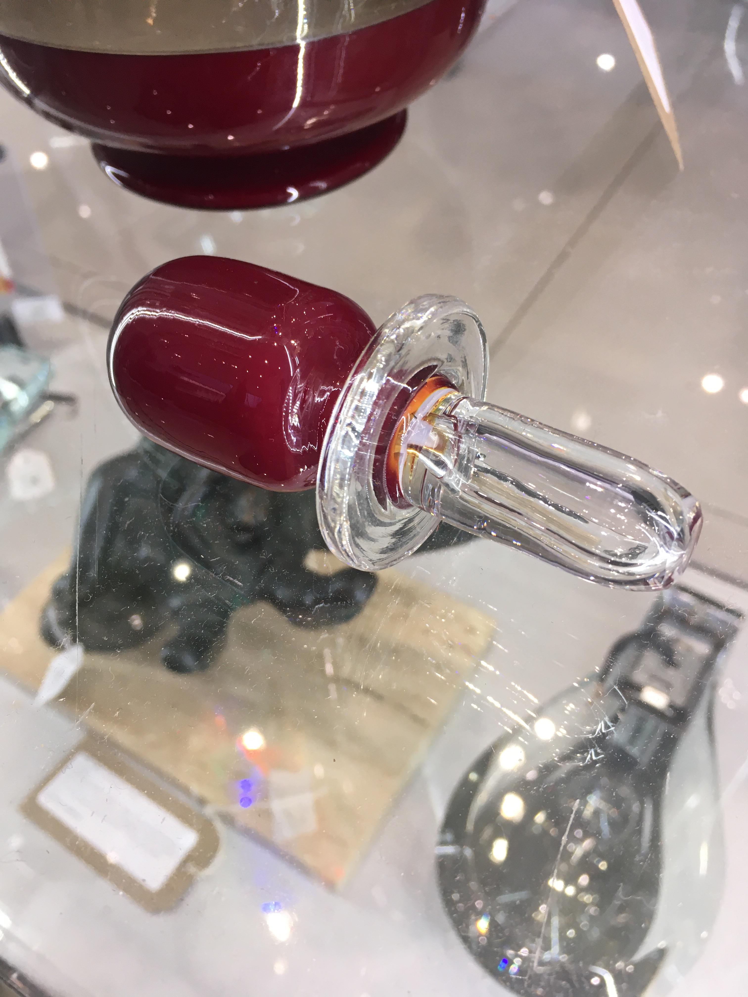 GIO PONTI for VENINI, ITALY: An Incalmo glass decanter, - Image 7 of 7