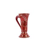 MAW and CO: A ruby lustre jug, circa 1885