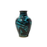 EDOUARD CAZAUX (1889 - 1974): An earthenware vase,