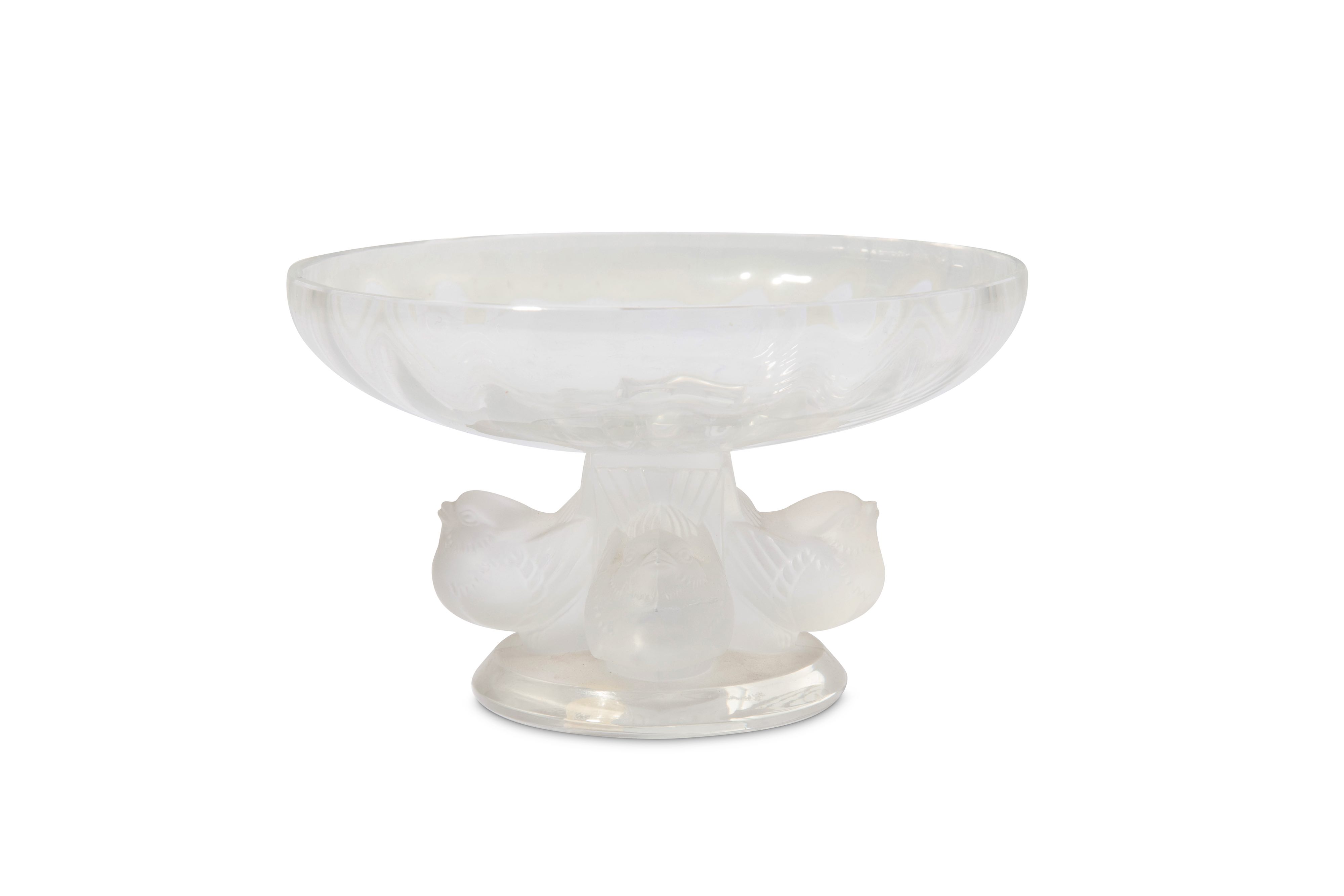 LALIQUE: Lalique Crystal - A 'Nagent' bowl - Image 2 of 3