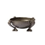 OLIVER BAKER, LIBERTY and Co: An Art Nouveau pewter bowl