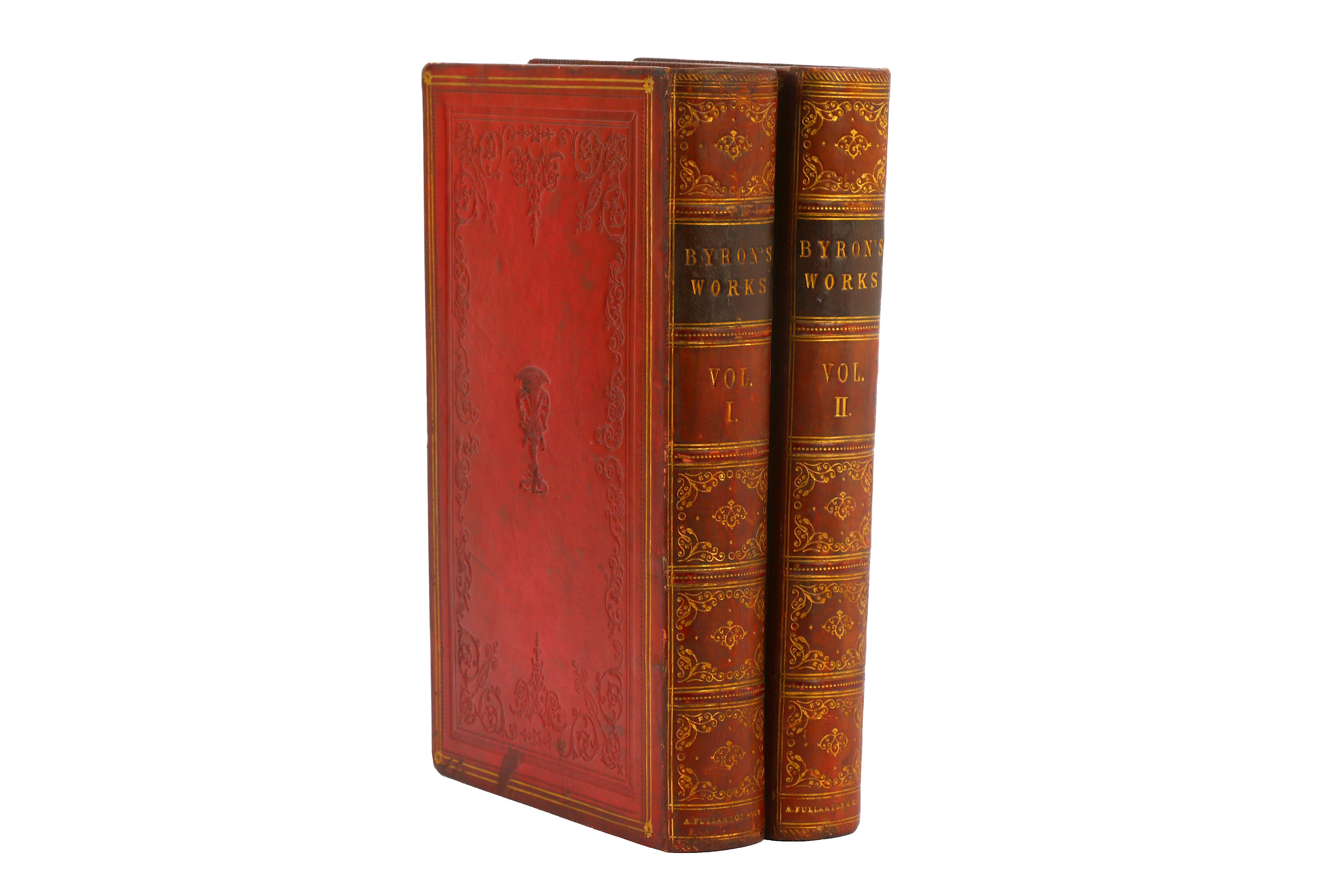 TWO VOLUMES OF THE WORKS OF LORD BYRON - Image 10 of 10