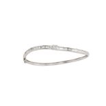 A diamond bangle