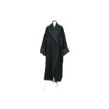 Chanel Black Kimono Style Coat - Free Size