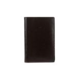 Hermes Brown Leather Address Pocket Notebook