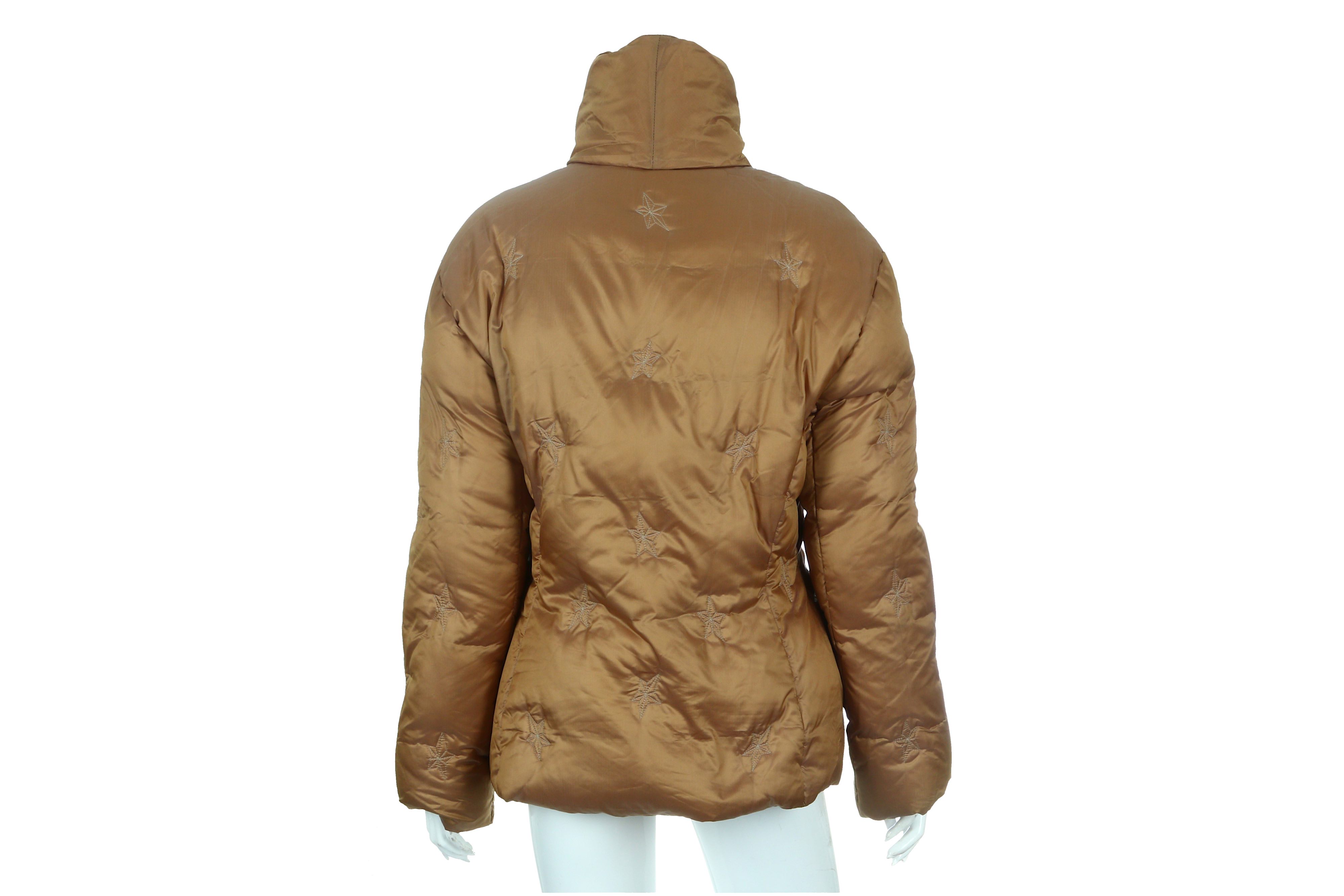 Thierry Mugler Bronze Puffer Jacket - Image 3 of 5