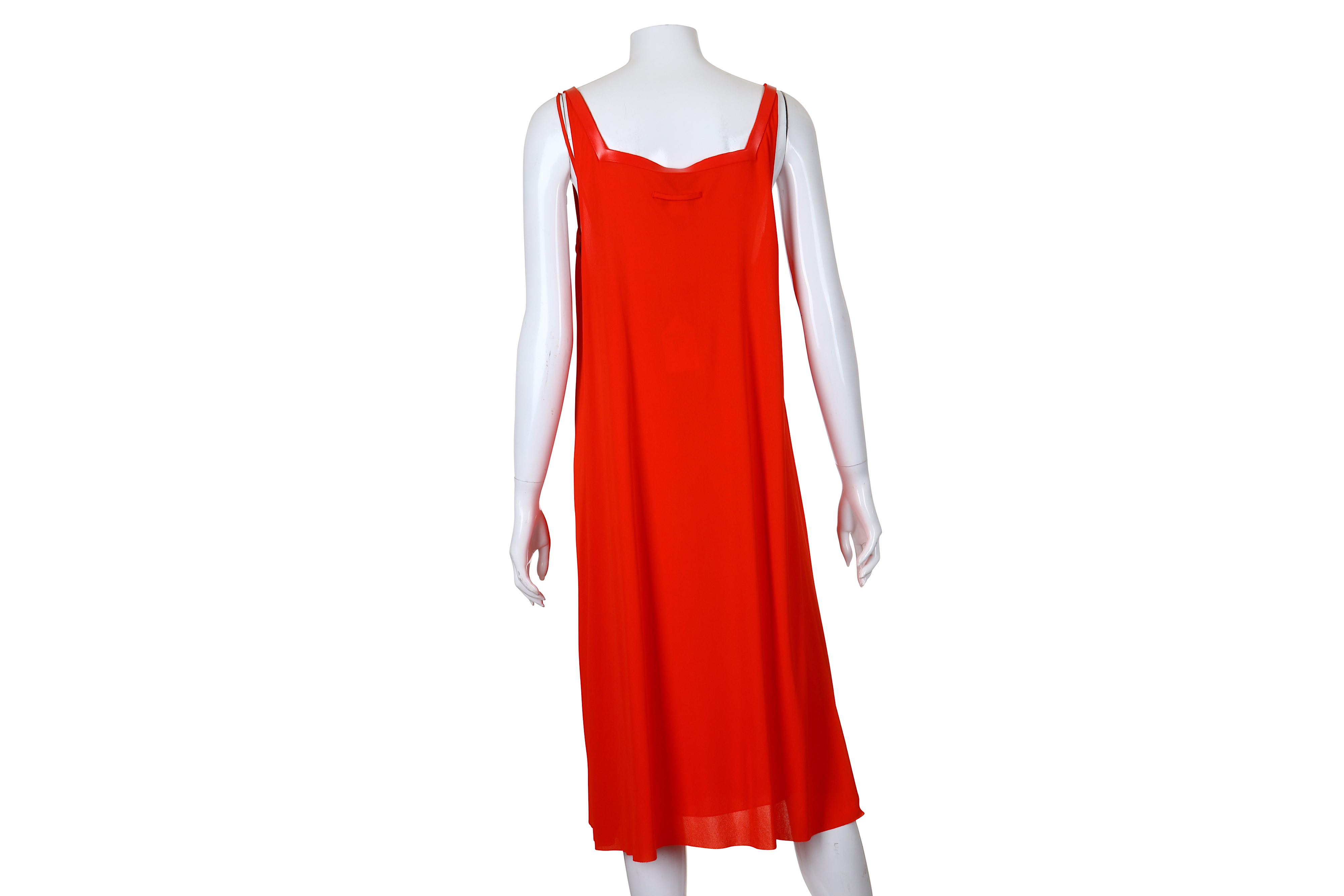 Jean Paul Gaultier Red Dress - size IT 42 - Image 3 of 4