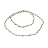 Hermes Chain d'Ancre Long Necklace