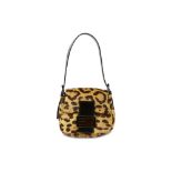 Fendi Leopard Print Mini Baguette