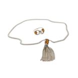 Gucci Silver Mounted Bamboo Jewellery Set