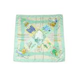 Hermes 'Fetes Venitiennes' Silk Scarf