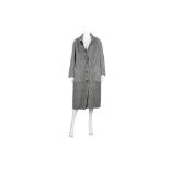 Burberry Monochrome Wool Cashmere Reversible Coatigan - size 12