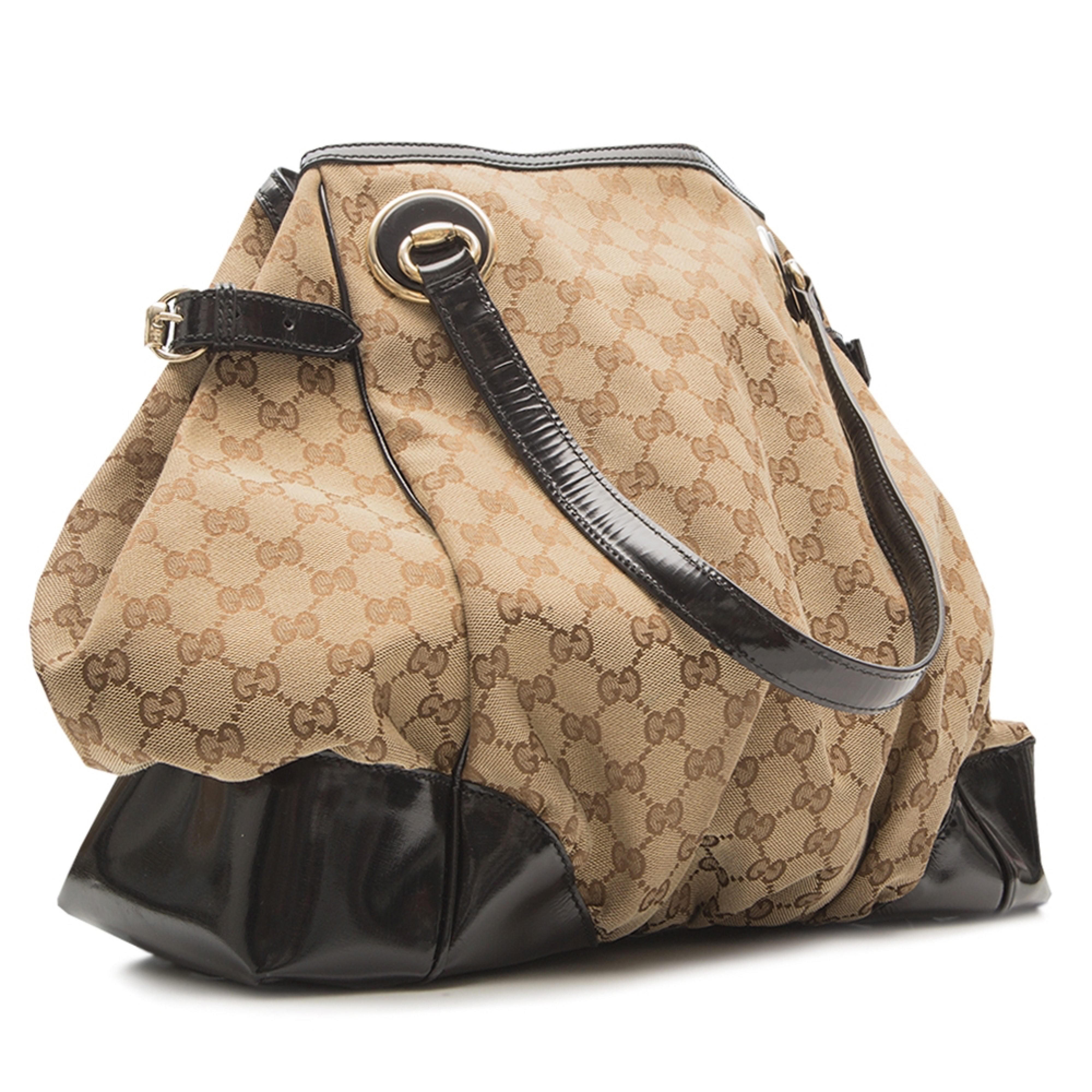 Gucci Monogram Canvas Full Moon Tote - Image 3 of 7