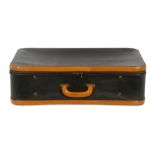 Hermes Bi-Colour Soft Sided Leather Suitcase
