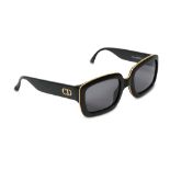 Christian Dior Vintage Black Sunglasses