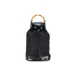 Gucci Bamboo Black 2Way One Shoulder Bag