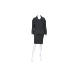 Chanel Boutique Black Skirt Suit