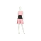 Alexander McQueen Pink and Black Dress - size XL