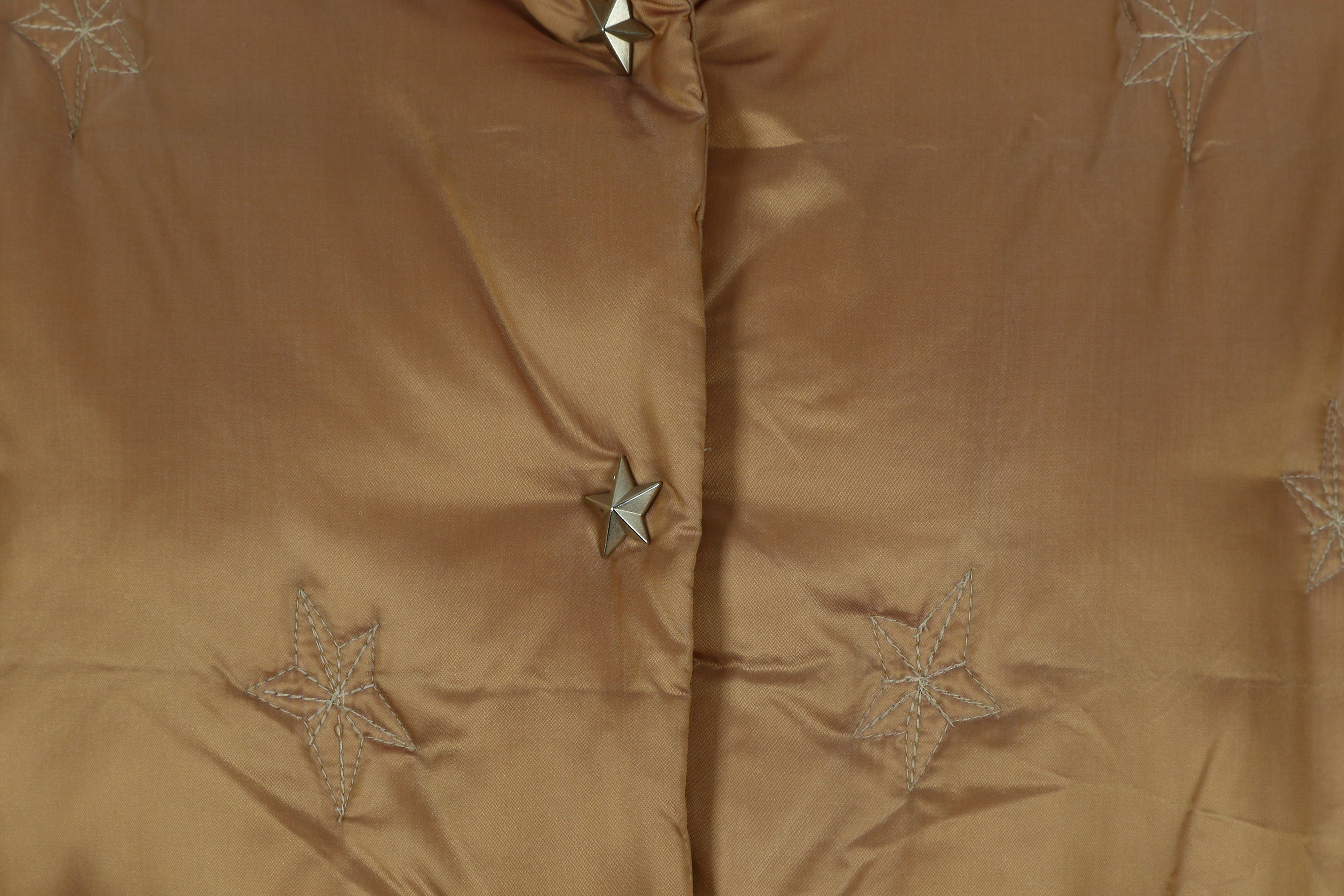 Thierry Mugler Bronze Puffer Jacket - Image 4 of 5