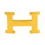 Hermes Gilt H Buckle