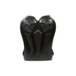 Jean Paul Gaultier Black Leather Corset Backpack