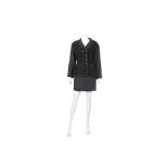 Chanel Boutique Black Skirt Suit - size 40