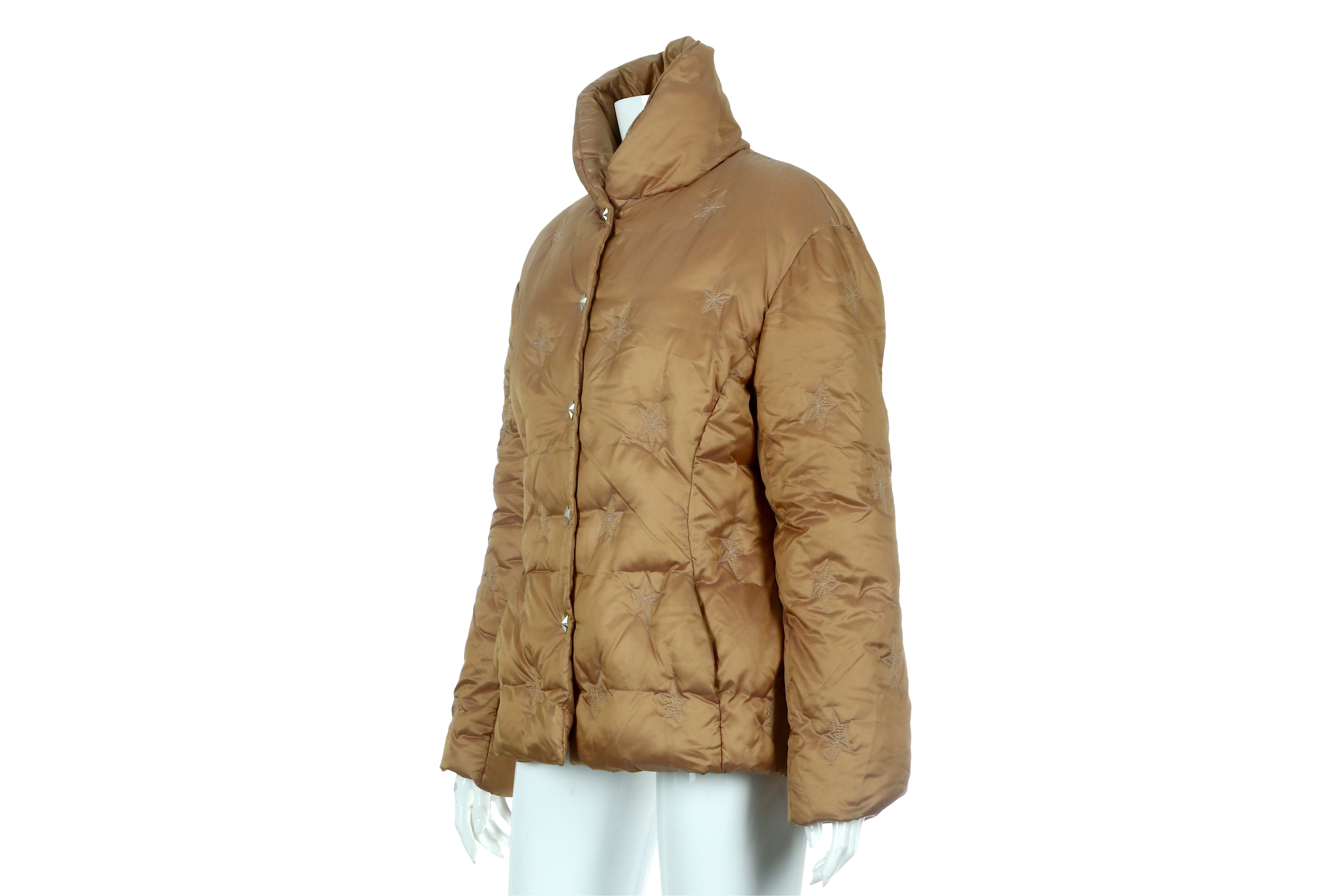 Thierry Mugler Bronze Puffer Jacket - Image 2 of 5