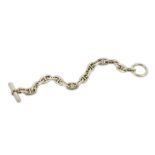 Hermes Chain d'Ancre Silver Bracelet