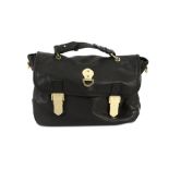 Mulberry Black Leather Tilly Satchel