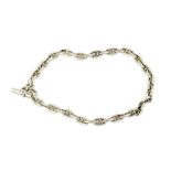 Hermes Chain d'Ancre Silver Necklace