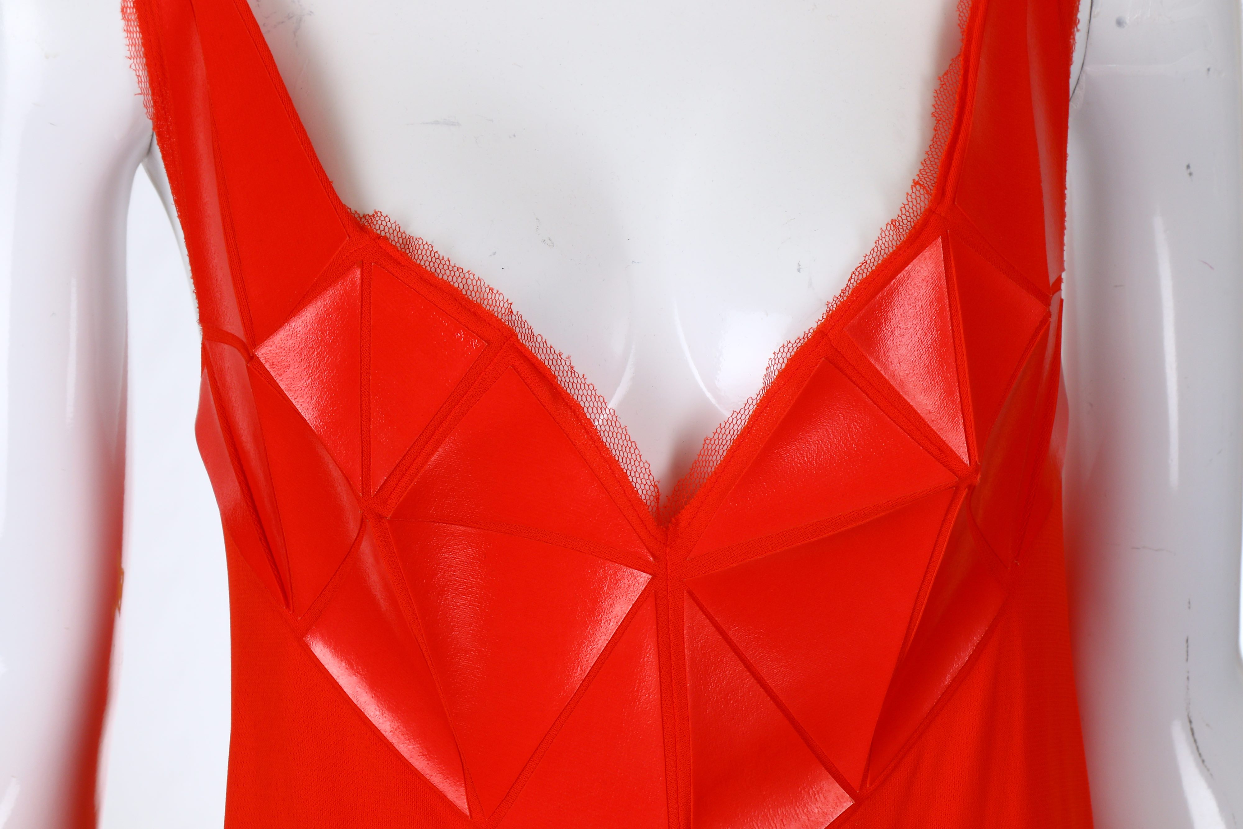 Jean Paul Gaultier Red Dress - size IT 42 - Image 2 of 4