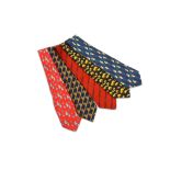 Five Hermes Silk Ties