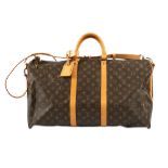 Louis Vuitton Monogram Keepall Bandouliere 55