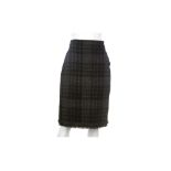 Chanel Charcoal Tweed Skirt