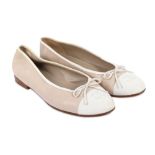 Chanel Two-Tone Ballerina Flats - size 41